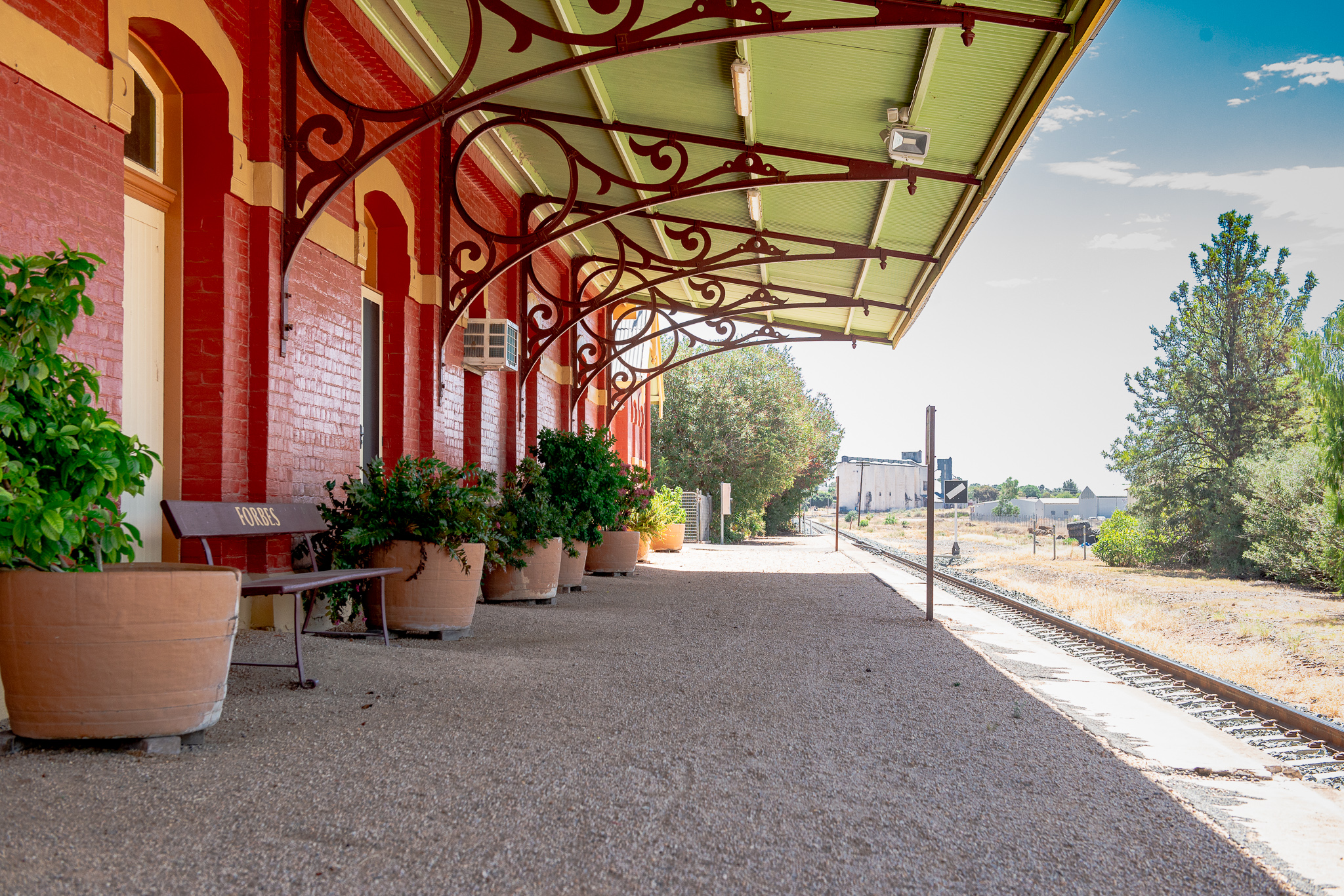 Forbes railway station, New South Wales