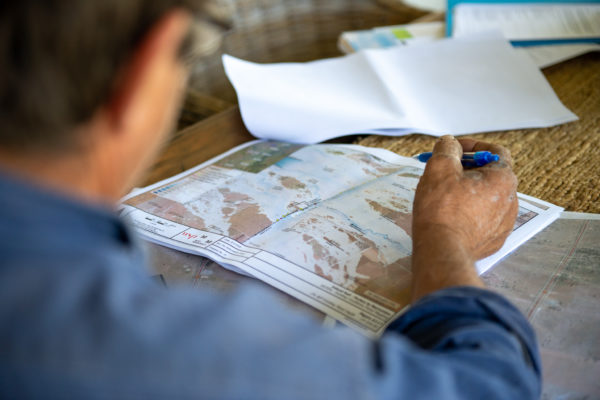 Landowner viewing map