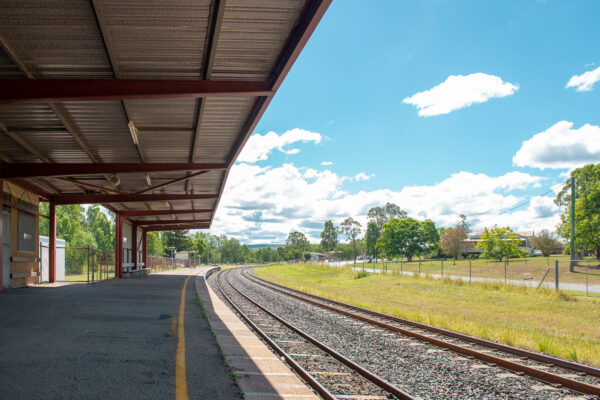 Helidon train station, Queensland.