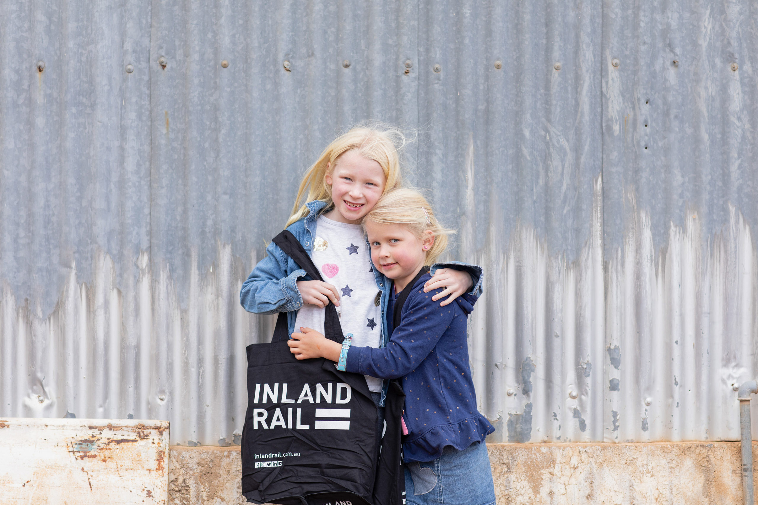 Local girls at the Junee show 2019, New South Wales.