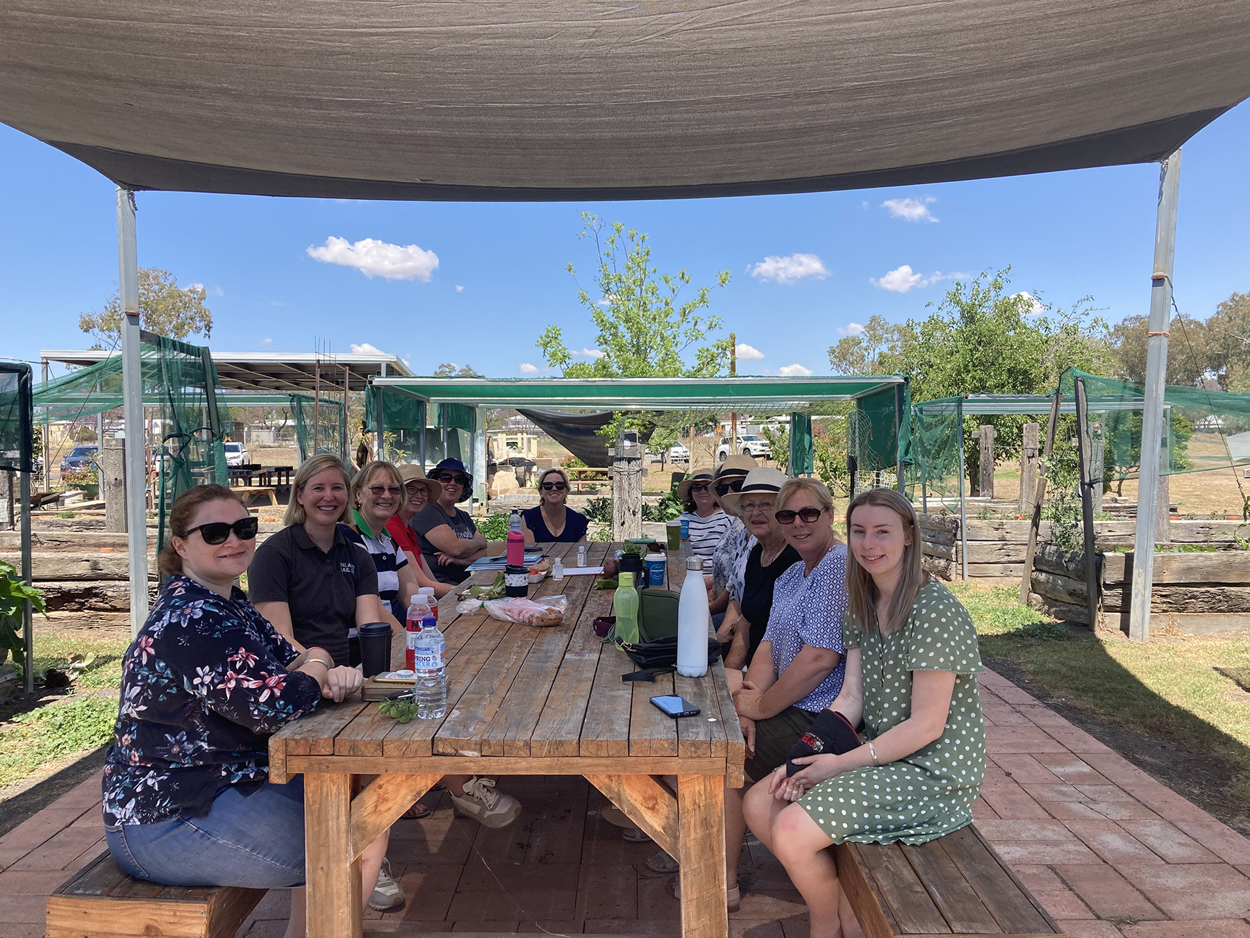 Inland Rail engagement advisor Laura Marer speaking with the Goondiwindi Country Women's Association