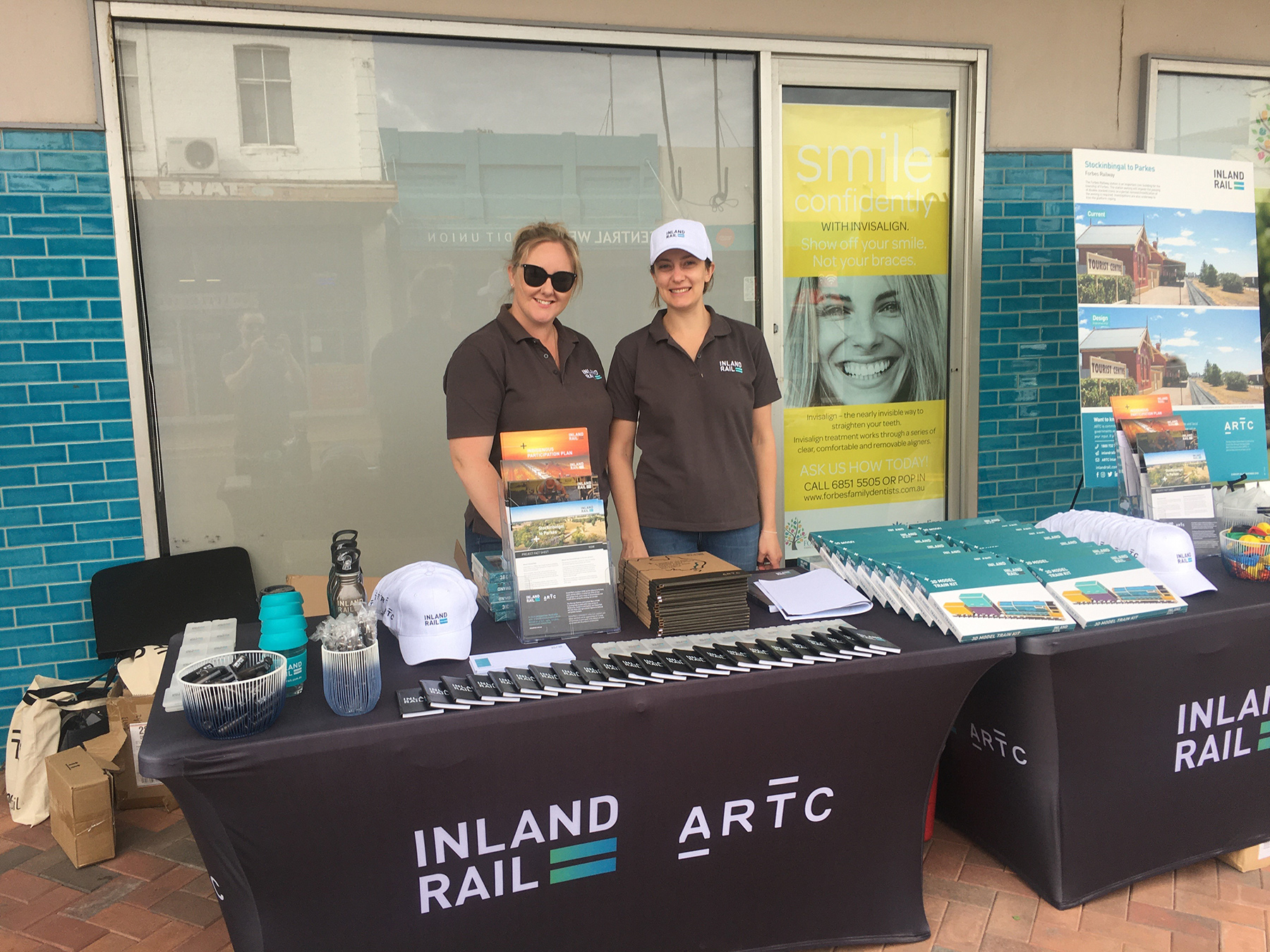 Eleanor Falkiner and Amanda Dunn