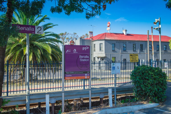 Benalla train station