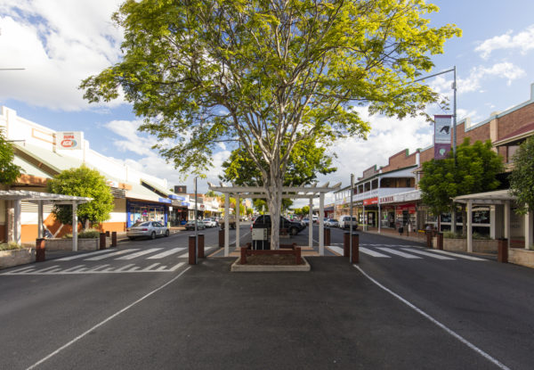 Gatton town street view