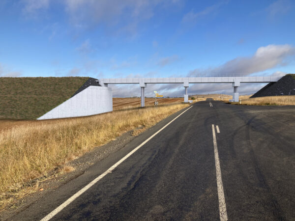 Old Cootamundra road visualisation