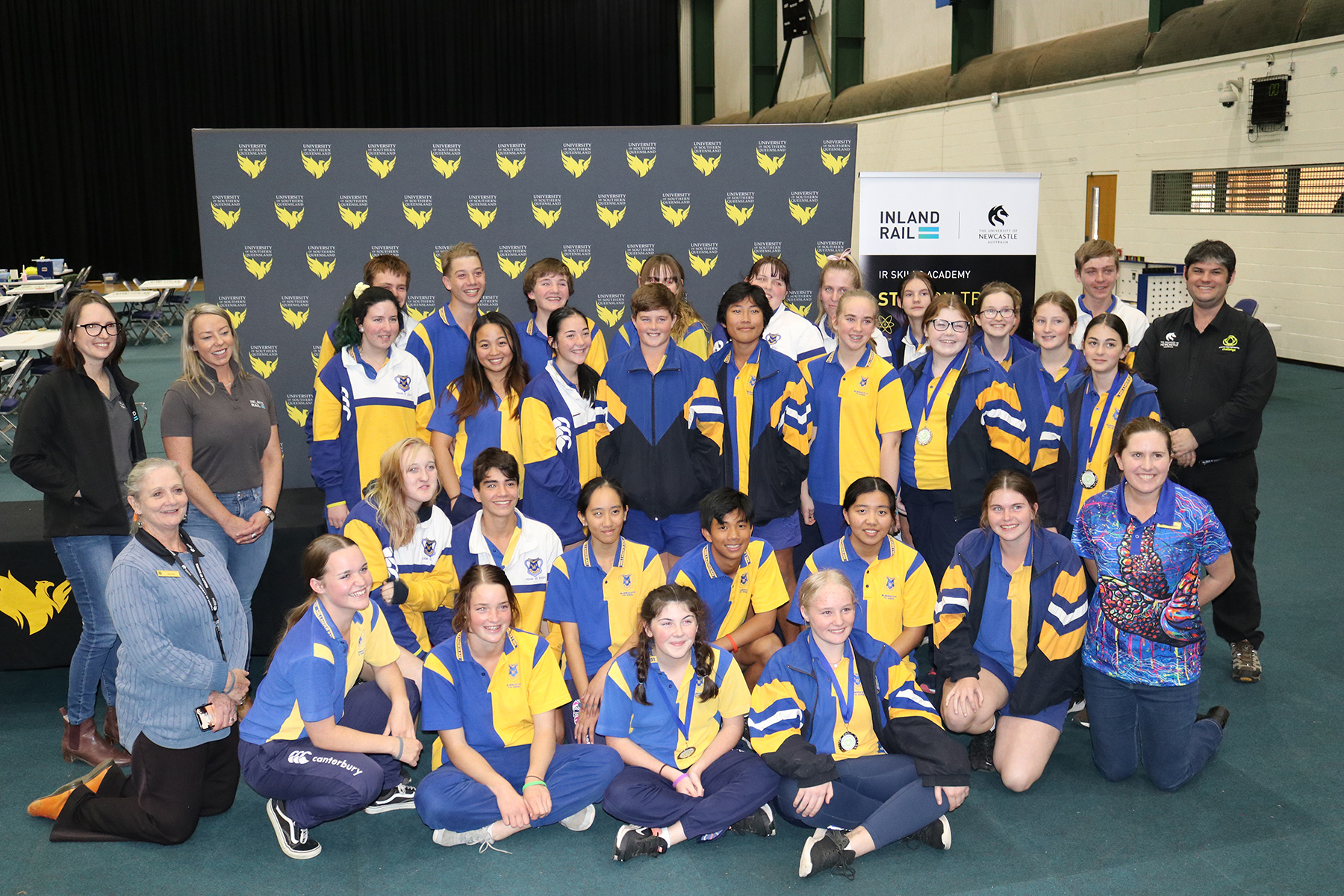 Students from the Toowoomba USQ SEC Millmerran High