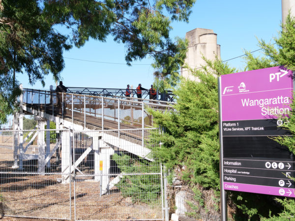 Wangaratta rail station