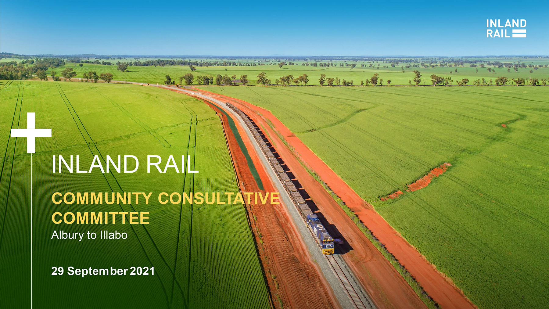 Community Consultative Committee: Albury to Illabo - 29 September 2021