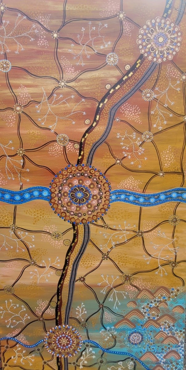 Indigenous artwork by Ann Johnson