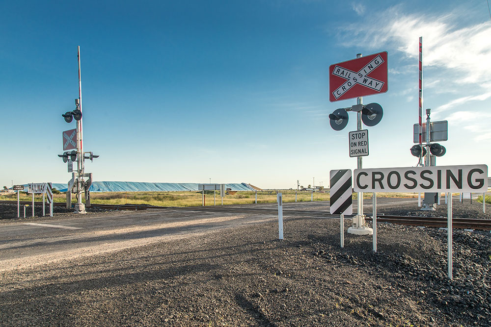Image of Gurley level crossing