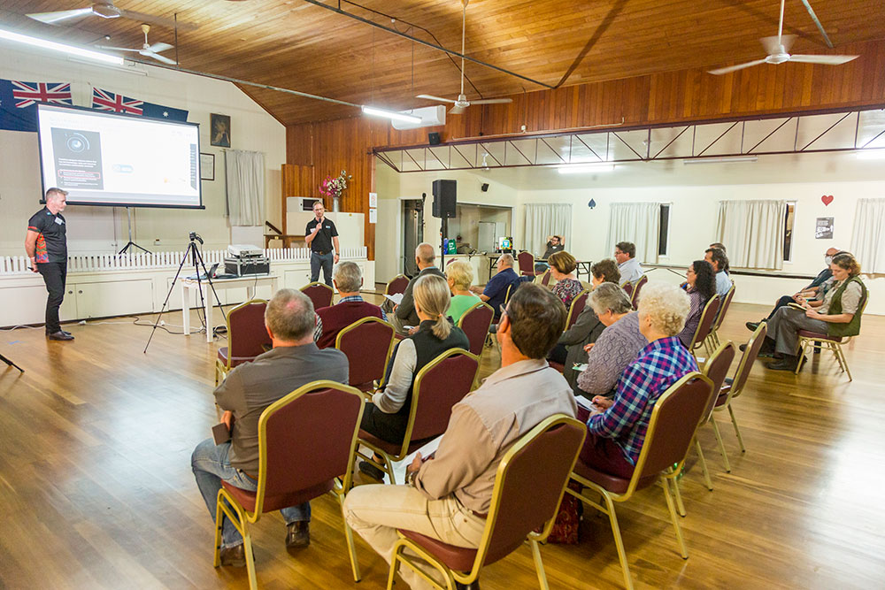 A Community Workshop at the Peak Crossing Community Hall, Peak Crossing. Qld