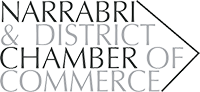 Logo and Link to the Narrabri and District Chamber of Commerce