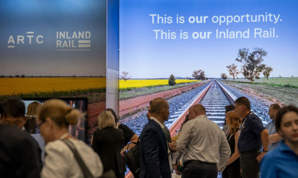 Attendees at Ausrail 2022