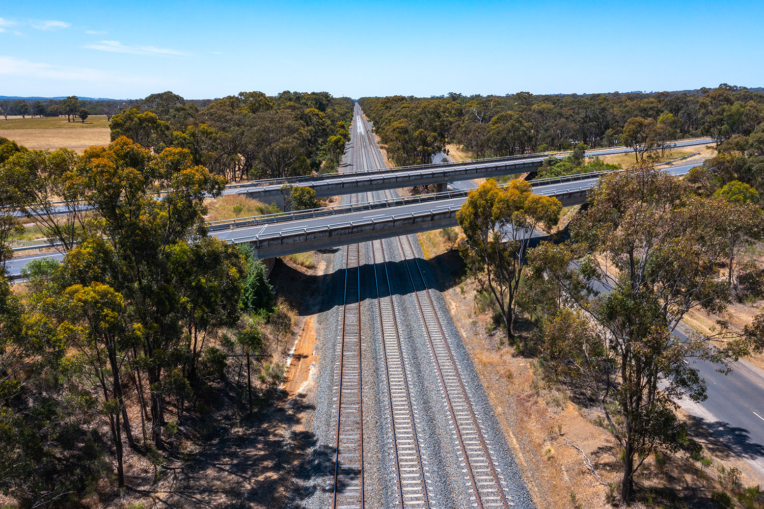 Image of existing Hume Freeway bridge in Seymour