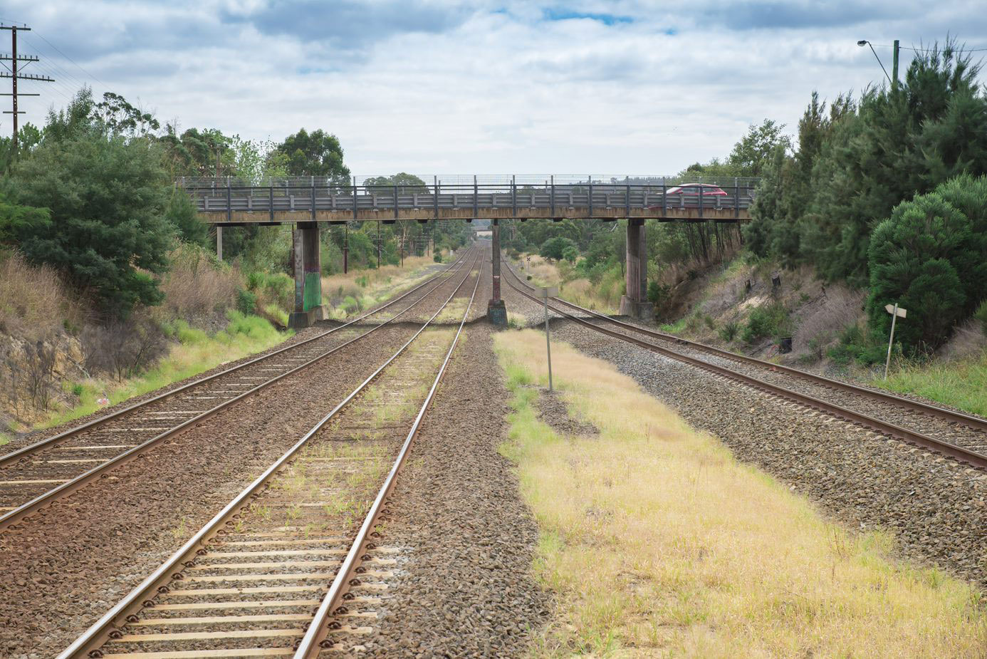 Image of railway on Marchbanks Road in Broadford