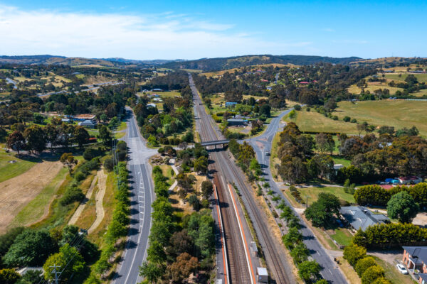 Aerial view of Wandong