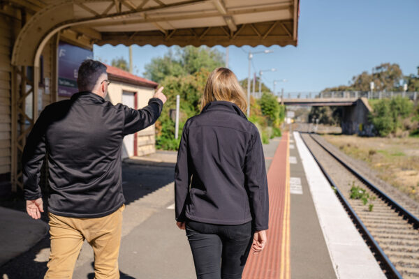 Stakeholder team at Euroa station